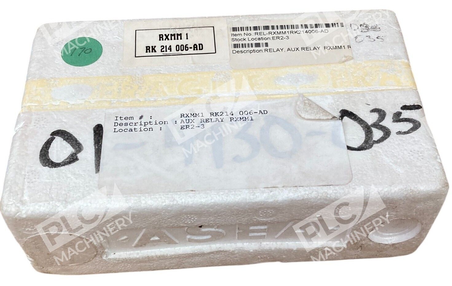 ABB Asea RXMM1 RK214006-AD Auxiliary Relay RXMM 1 RK 214 006-AD