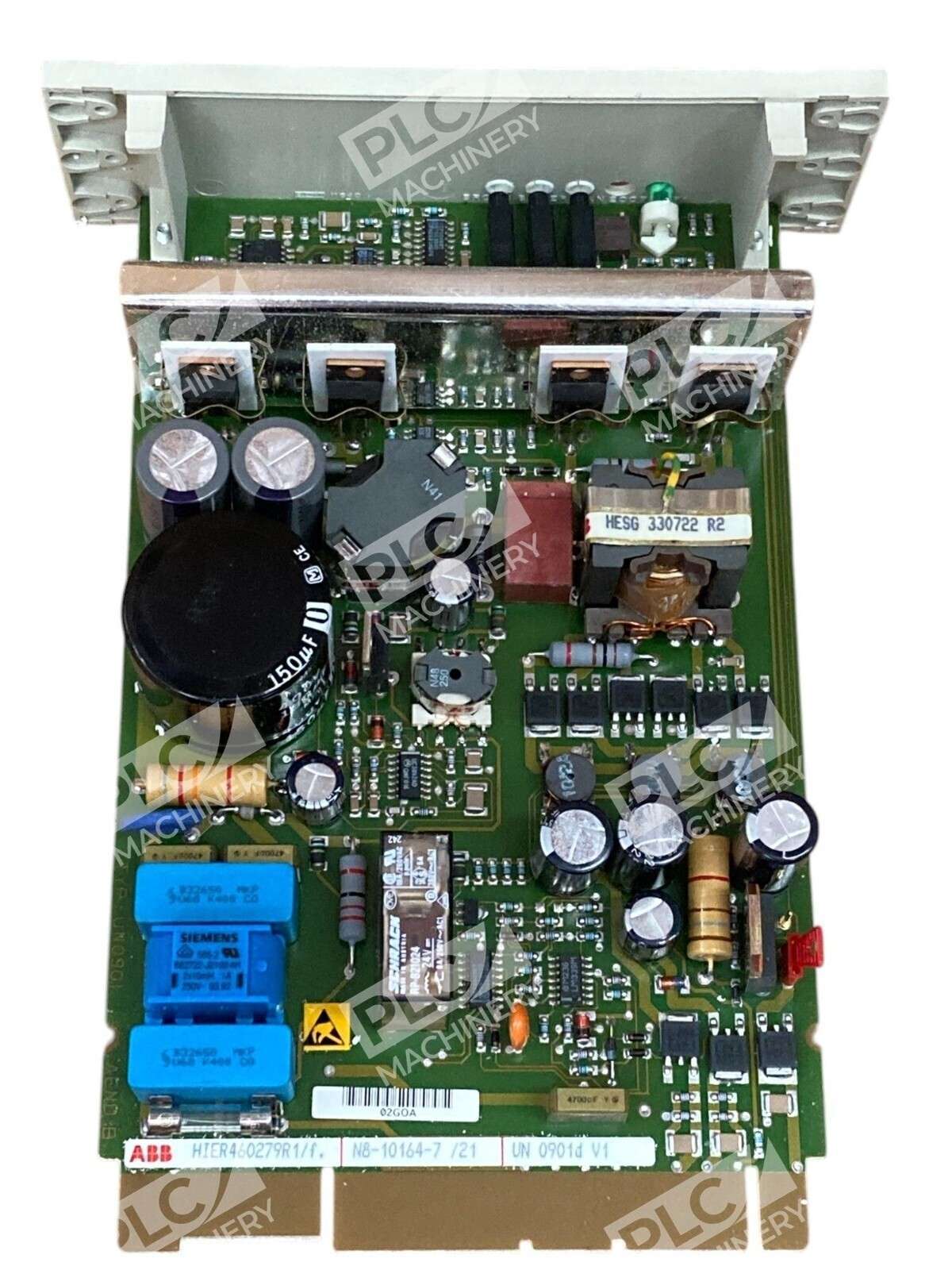 ABB HIER460179R1/f. N8-10164-7 /21 Circuit Board UN 0901d V1 - Image 3