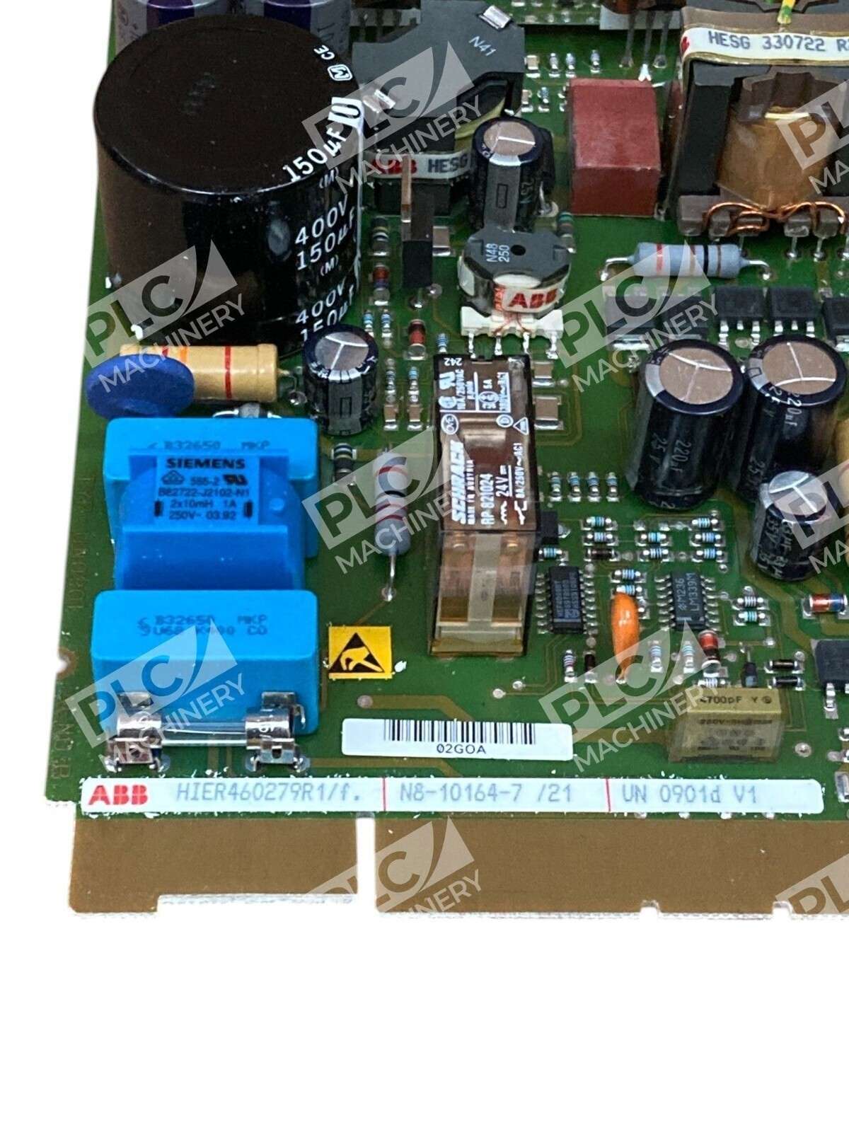 ABB HIER460179R1/f. N8-10164-7 /21 Circuit Board UN 0901d V1 - Image 5