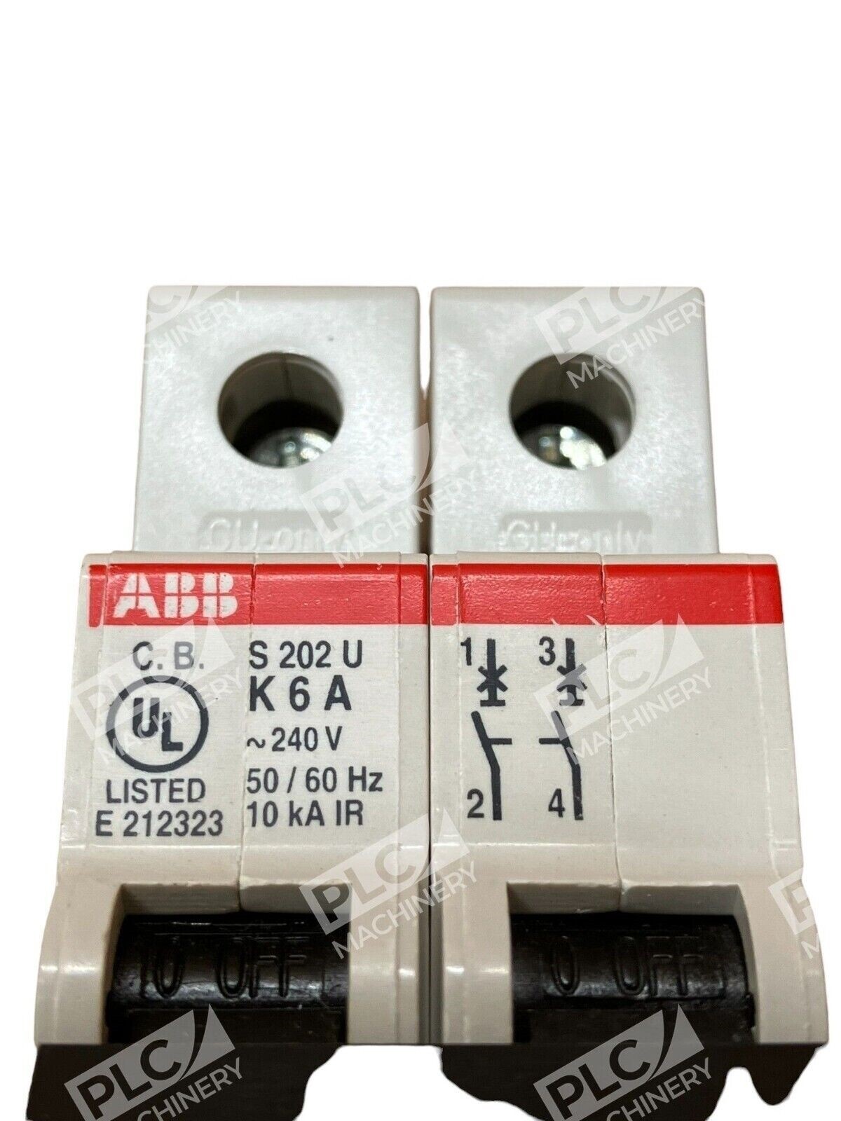 ABB S202UK6A 2 Pole Circuit Breaker S202U-K6A - Image 3