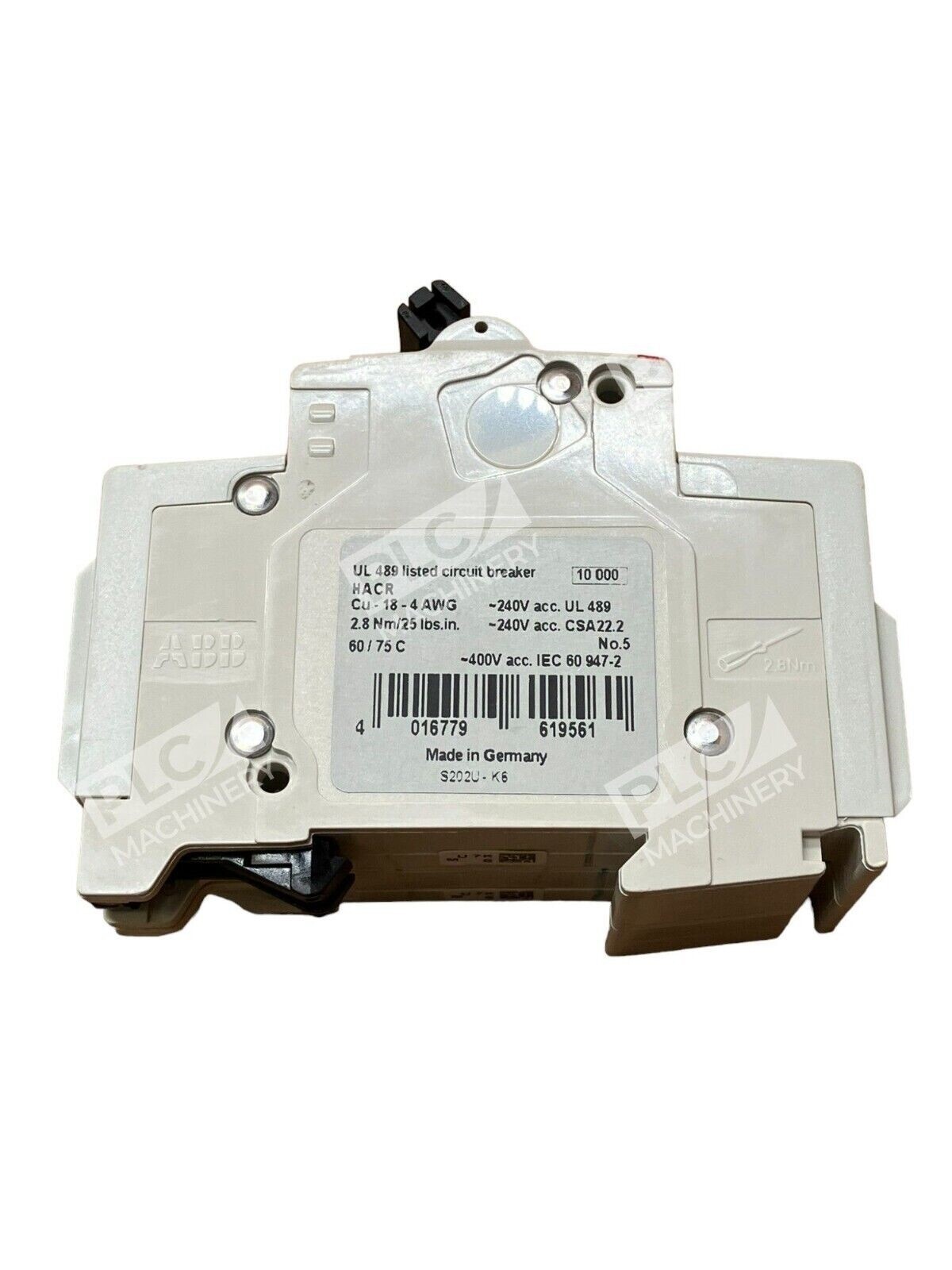 ABB S202UK6A 2 Pole Circuit Breaker S202U-K6A - Image 5