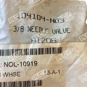 ARO Ingersoll Rand 104104 N03 Needle Valve 38 NPT 200PSI 297833214384