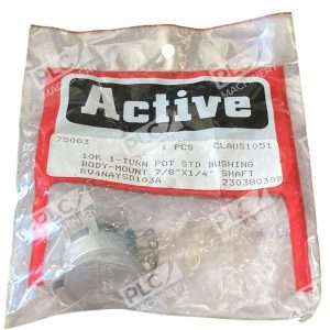 Active RV4NAYSD103A 10K 1-Turn Potentiometer 7/8"×1/4" Shaft CLAUS1051