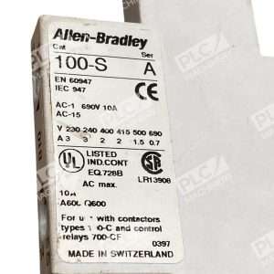 Allen Bradley 100-S Series A auxiliary contact block