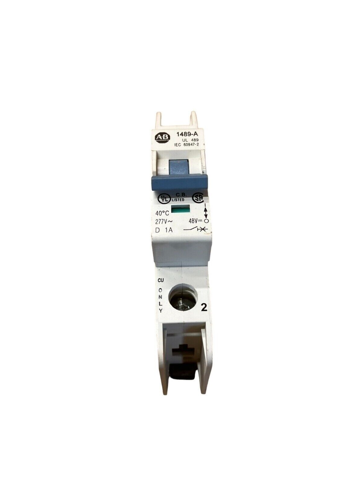 Allen Bradley 1489-A1D010 /A 1 Pole Circuit Breaker 1A (lot of 3) - Image 3