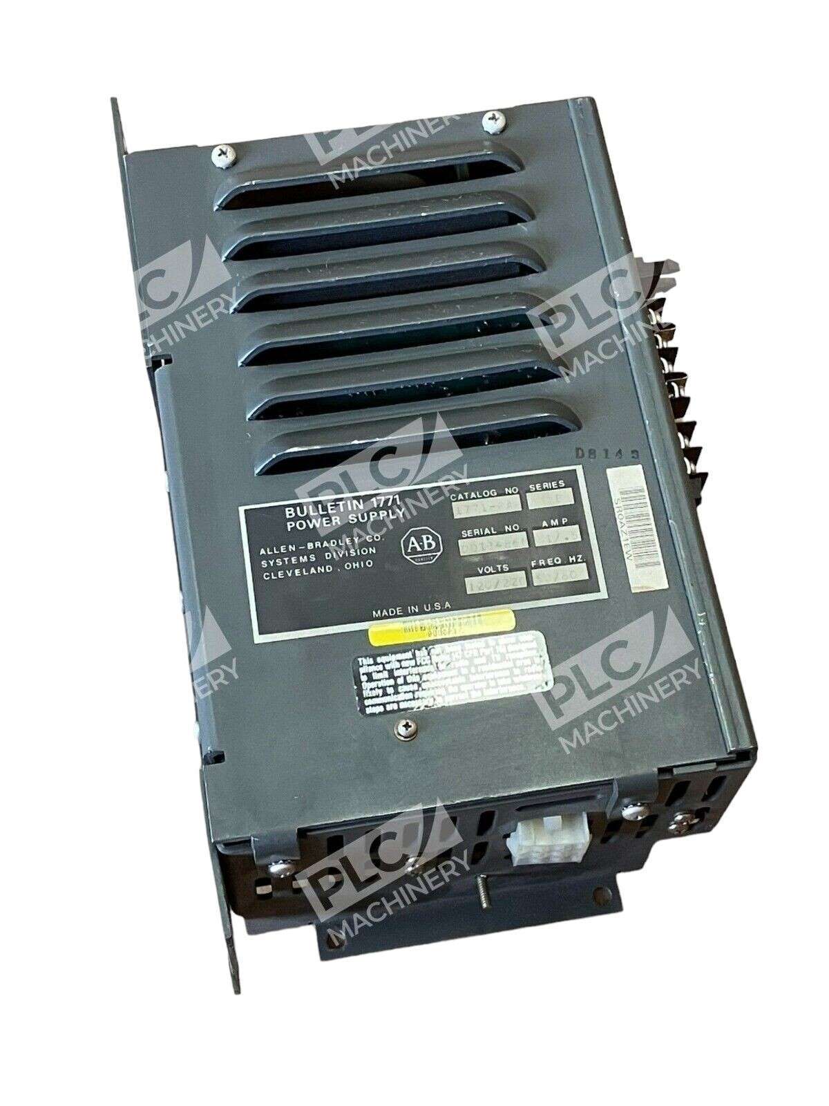 Allen Bradley 1771-PA /B Bulletin 1771 Power Supply