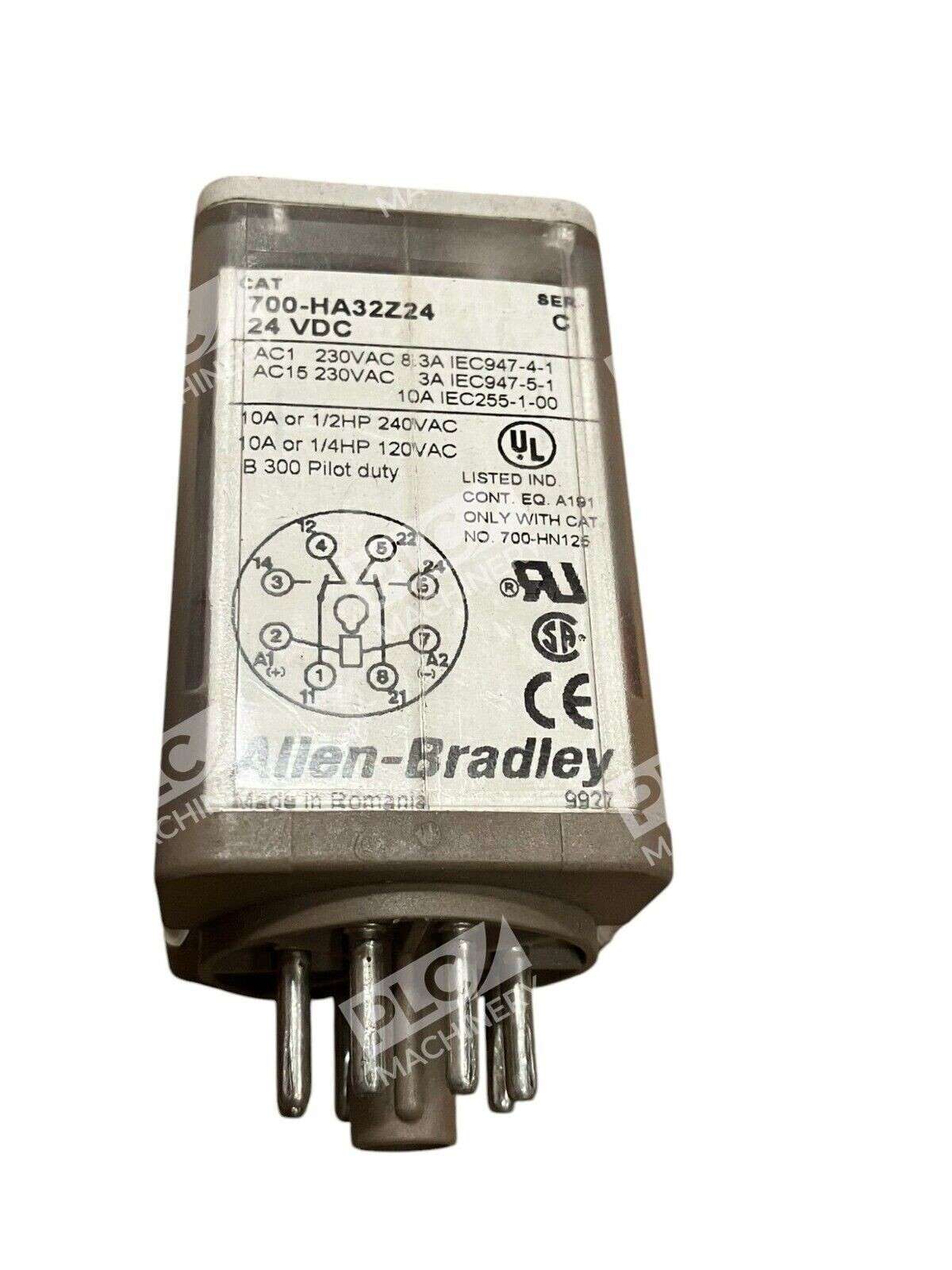 Allen Bradley 24VDC 10A IEC255-1-00 Relay 700-HA32Z24 /C