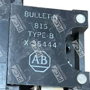 Allen Bradley 4A Bulletin 815 Type B Overload Relay X 36444 226633538824