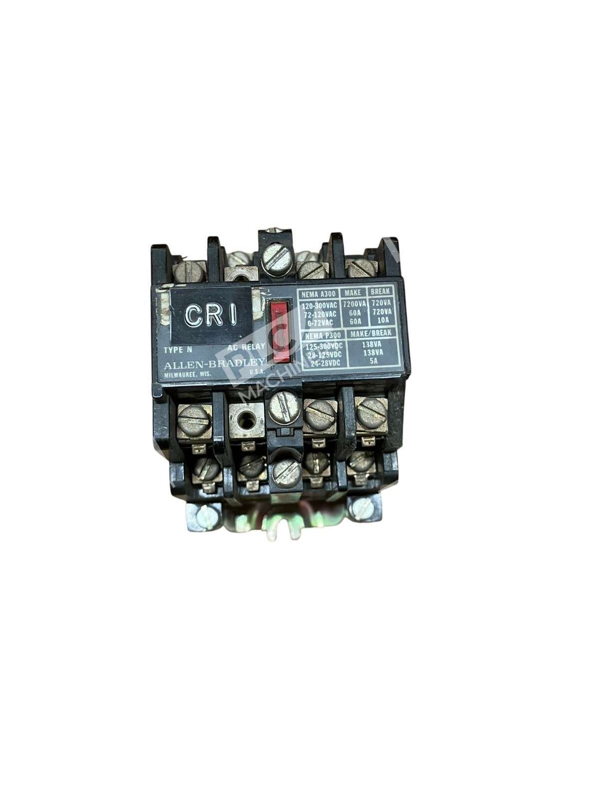 Allen-Bradley 700-N400A1 / 700-NA40 Control Relay 4P NO 120VAC Bulletin 700