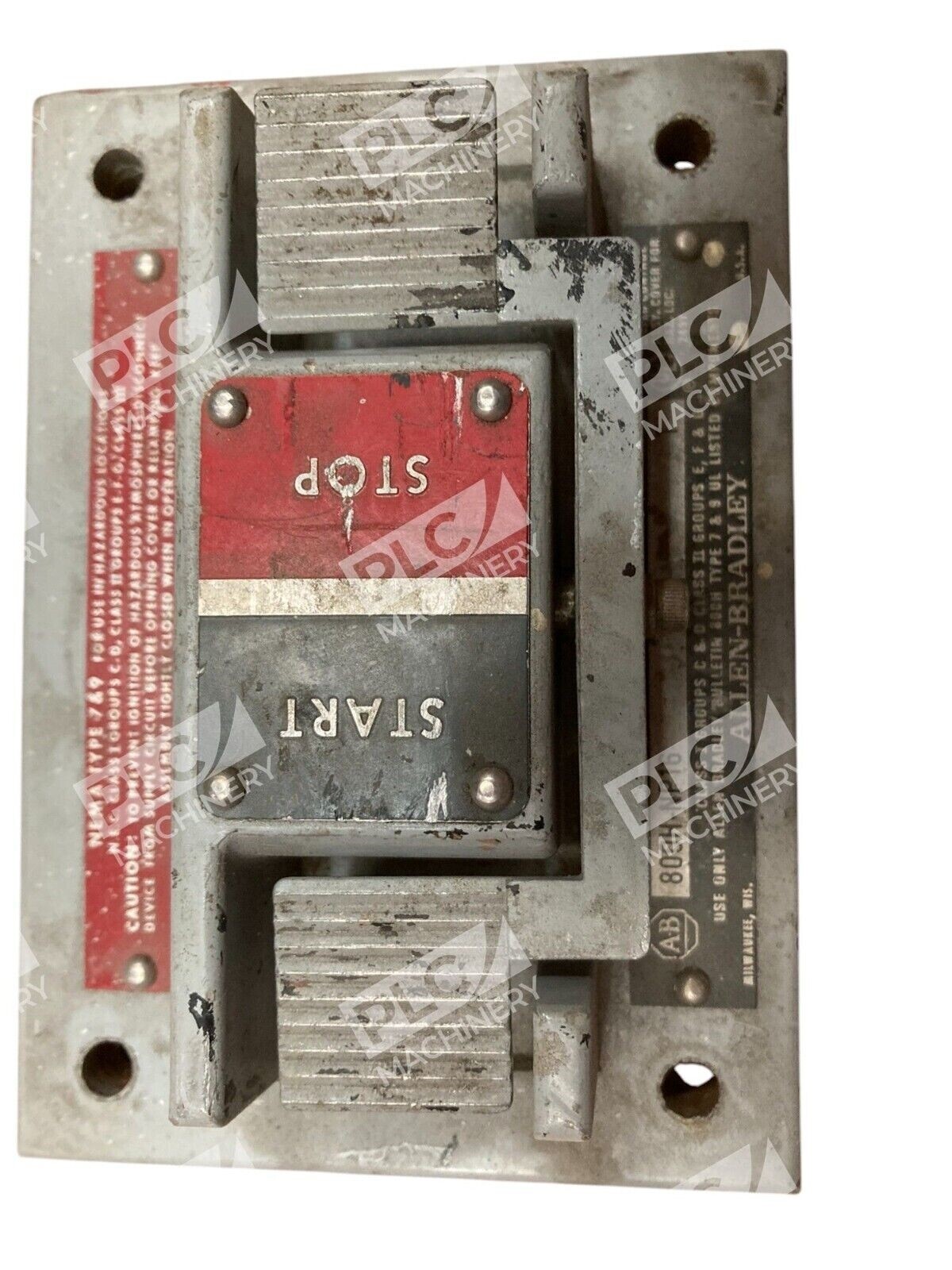 Allen Bradley Heavy Duty Pushbutton Enclosure Cover 800H-NP16 /T - Image 3