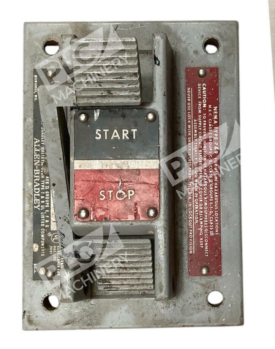 Allen Bradley Heavy Duty Pushbutton Enclosure Cover 800H-NP16 /T