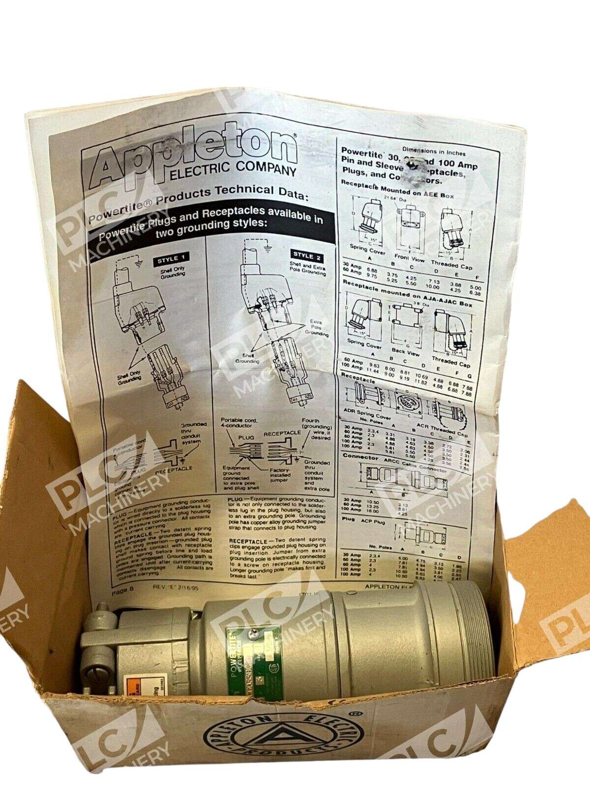 Appleton ARC6033BC Powertite 60 AMP Aluminum - Image 3