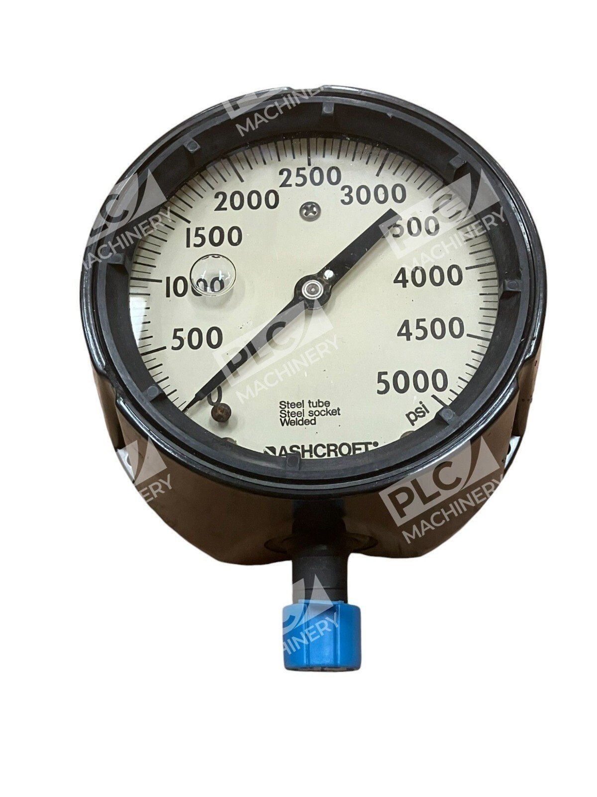 Ashcroft 0-5000PSI Steel Tube Steel Socket Welded Pressure Gauge 250-2362-B