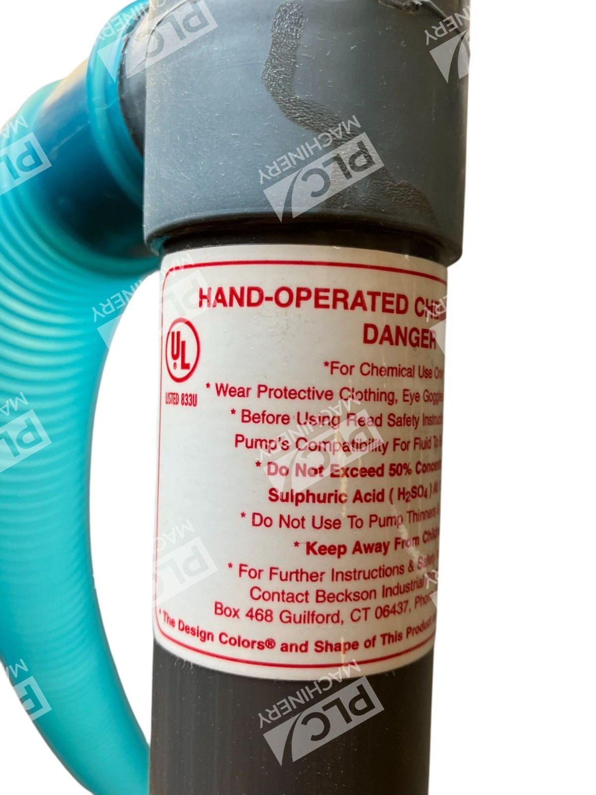 Beckson 236PF 36" Hand Operated Chemical Pump 236PF3-S - Image 3