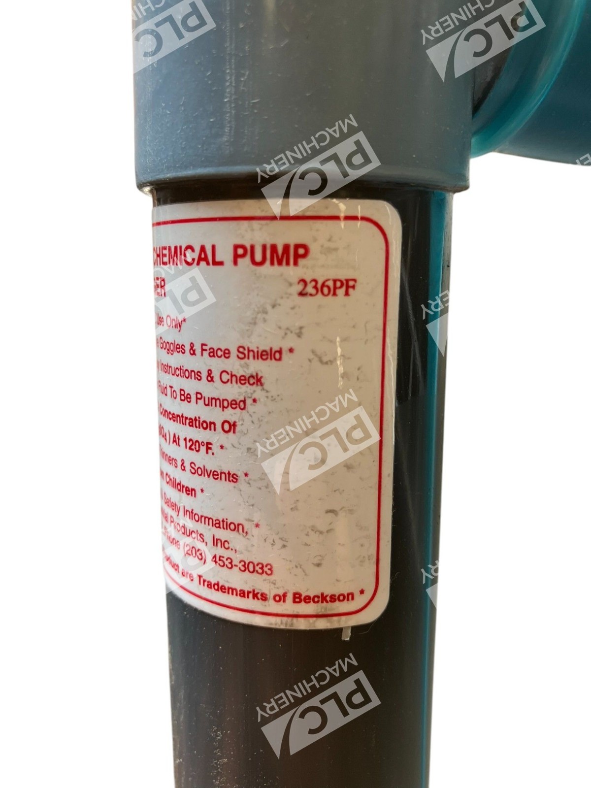 Beckson 236PF 36" Hand Operated Chemical Pump 236PF3-S - Image 5