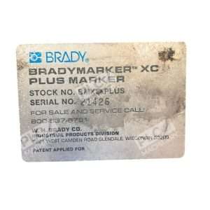Brady Bradymarker XC Plus Marker Printer w Case BMXC Plus 226477958904