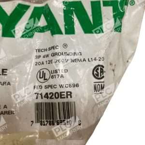Bryant 20A Locking Flange Receptacle 71420ER 226573896854
