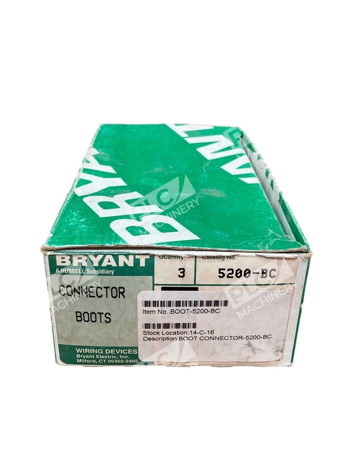 Bryant Connector Boots 5200-BC (Box of 4)