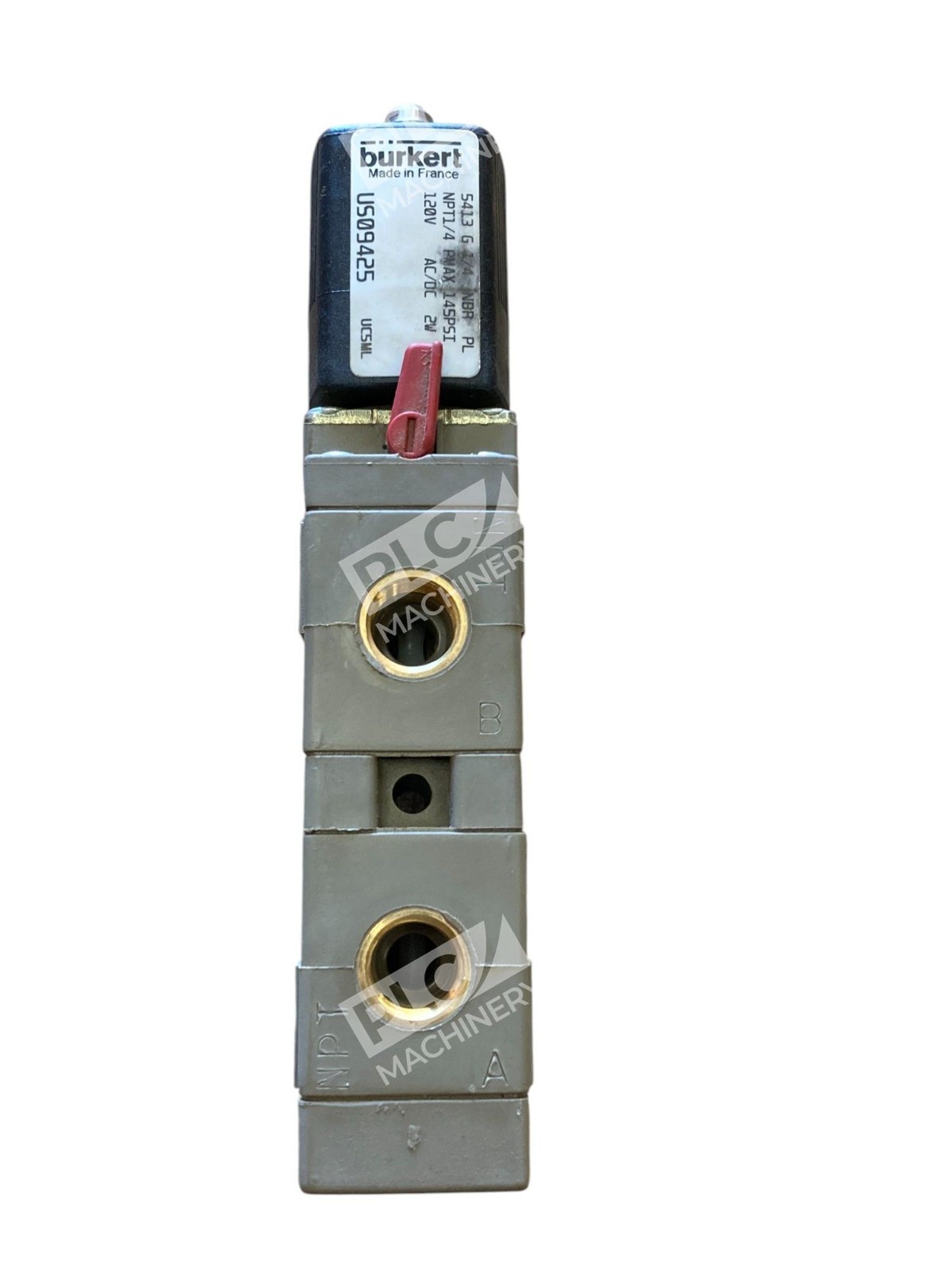 Burkert 120V AC/DC 2W US09425 1/4" 145PSI Solenoid Valve 5413 G 1/4 NBR PL - Image 6