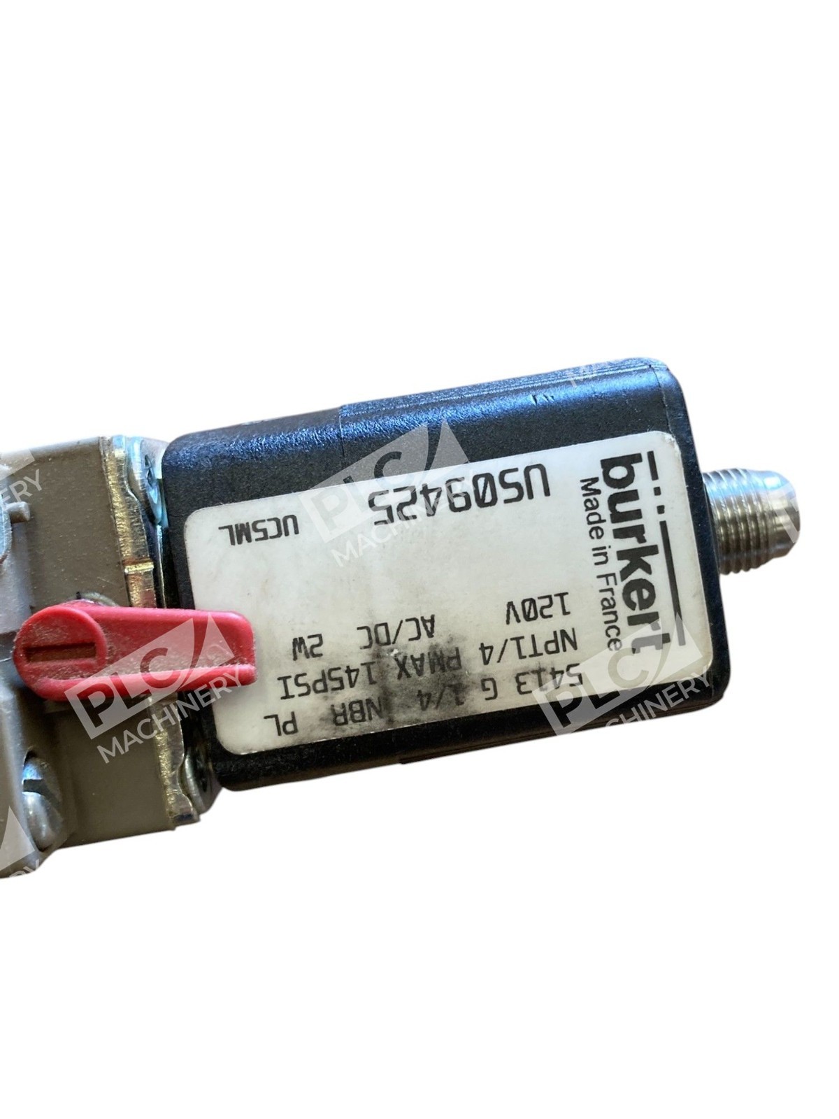 Burkert 120V AC/DC 2W US09425 1/4" 145PSI Solenoid Valve 5413 G 1/4 NBR PL - Image 7