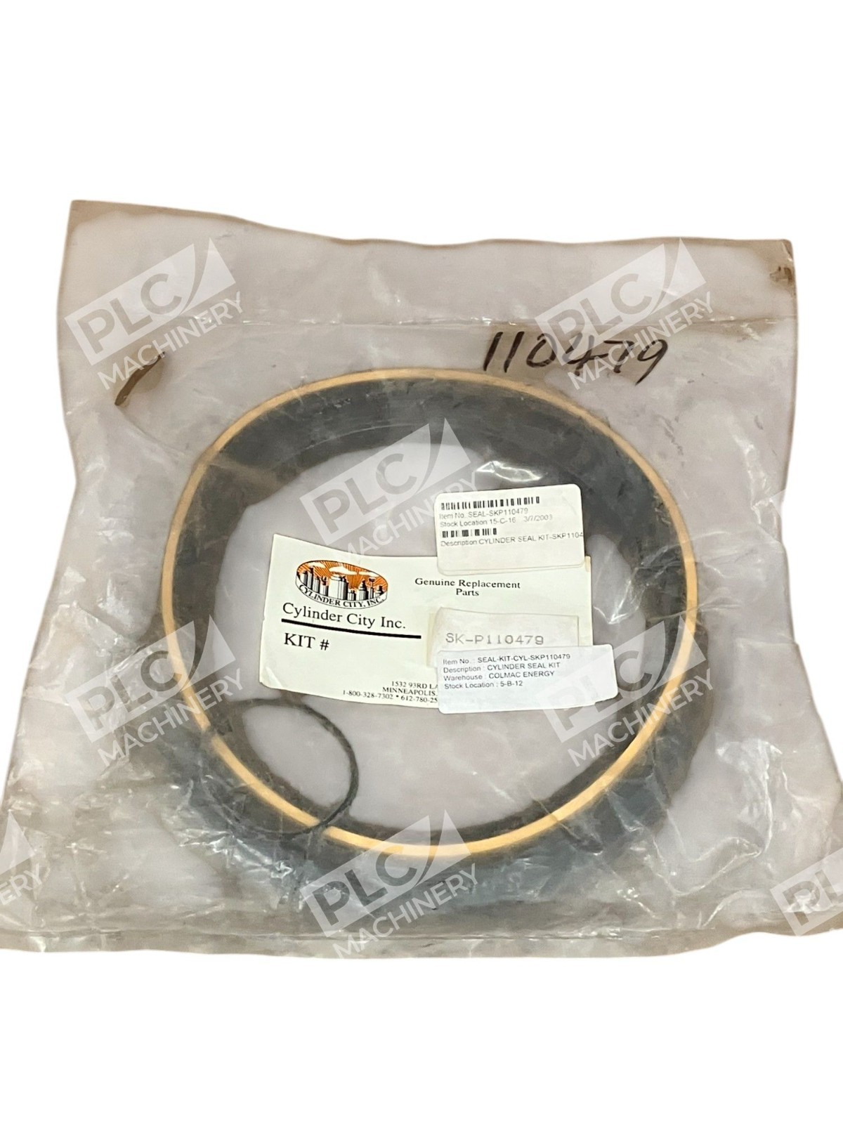 Cylinder City SKP110479 Cylinder Seal Kit SK-P110479