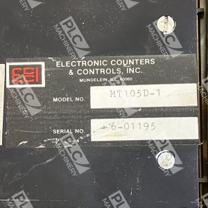 ECCI Tachometer Electronic Counters and Controls Inc MT105D 1 227034669474