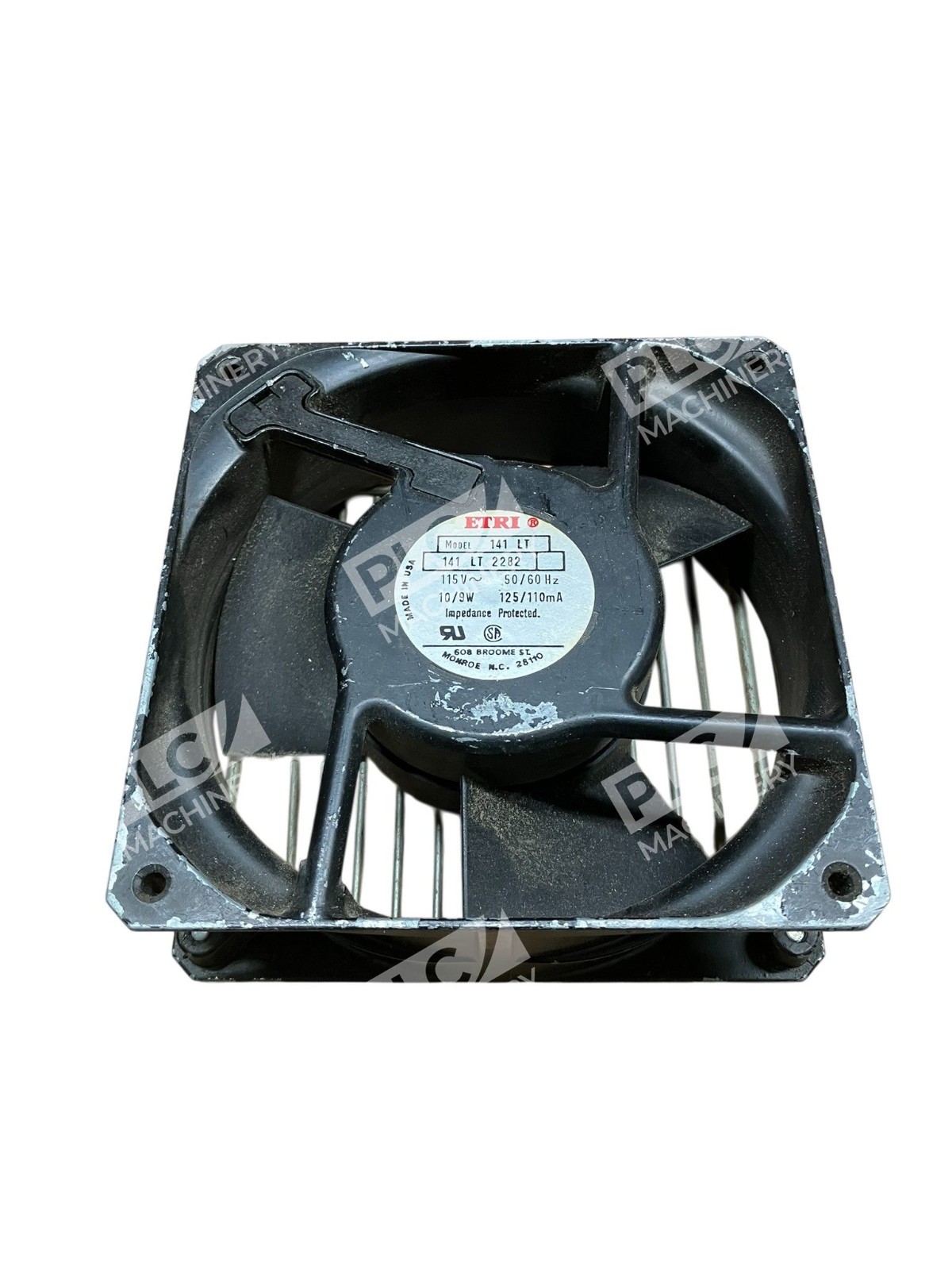 ETRI 141 LT AC Axial Cooling Fan 115V 74CFM Industrial Electronics
