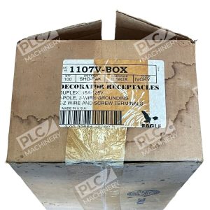 Eagle 1107V-BOX Duplex Receptacles Decorator 2-Pole 3-Wire Grounding (Box of 10)