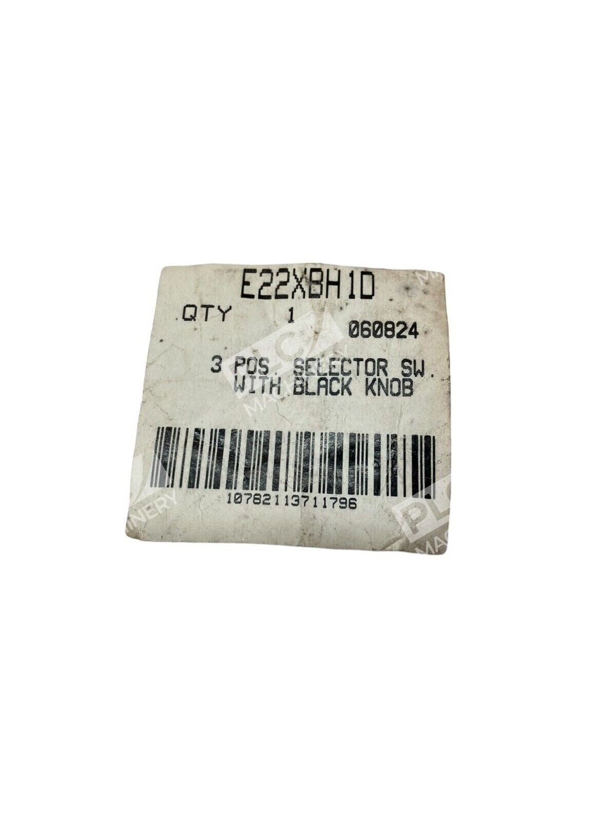 Eaton E22XBH1D 3 Position Selector Switch W/ Black Knob - Image 3