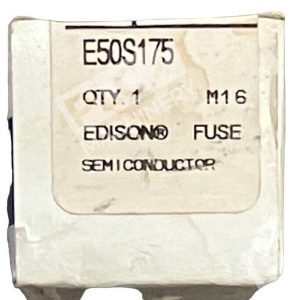 Edison E50S 175 Semiconductor Fuse