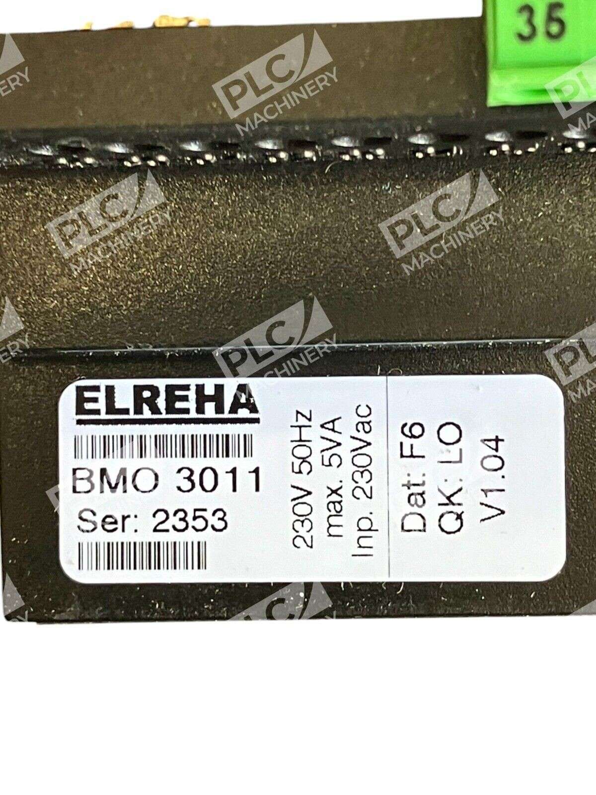 Elreha 230V 50Hz 5VA BMO-3000 I/O Module BMO 3011 - Image 4