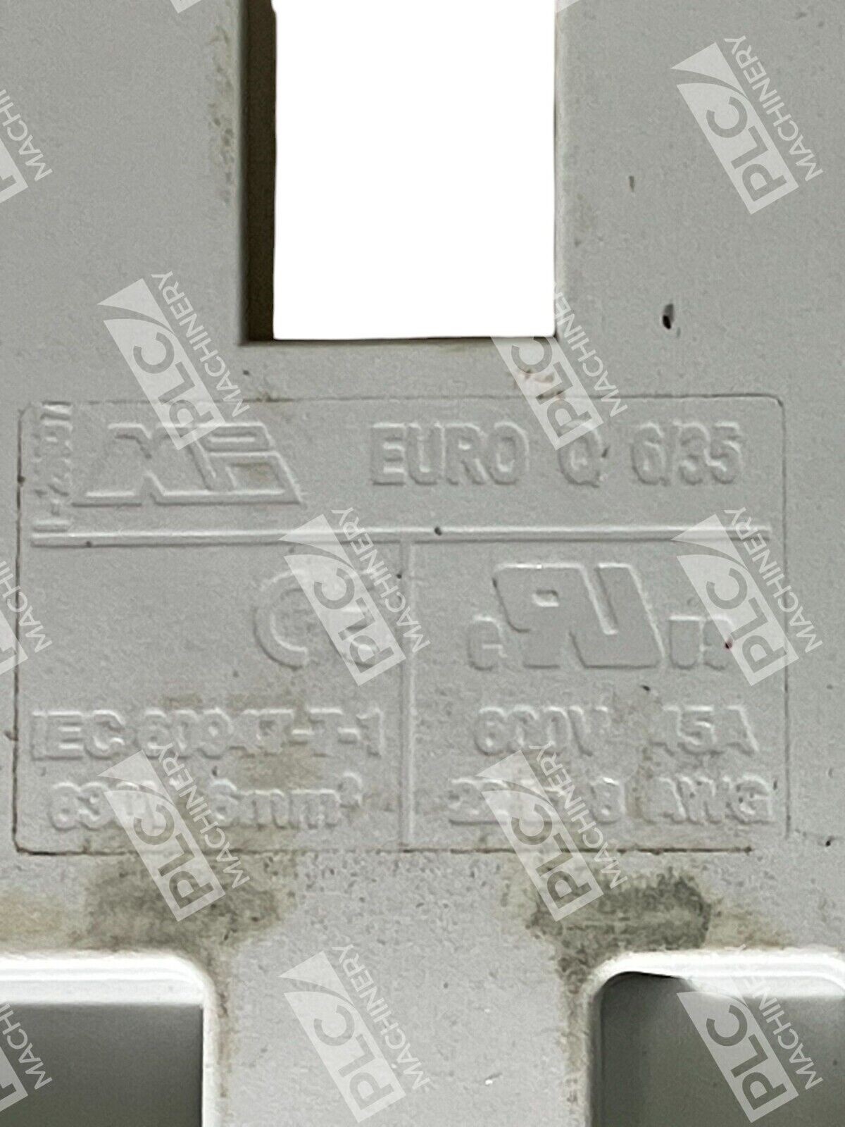 Euro Mi IEC60947-7-1 630V 6mm2 600V 45A 22 to 8 AWG Q 6/35 (lot of 17) - Image 5