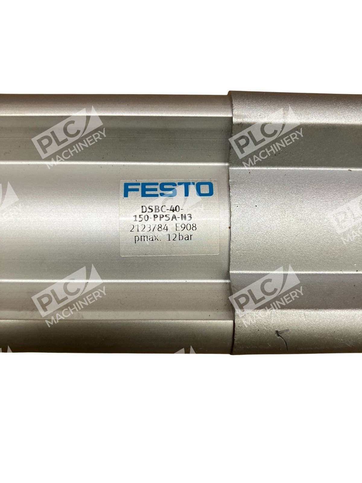 Festo 2123784 E908 pmax 12bar Pneumatic Cylinder DSBC-40-150-PPSA-N3 - Image 4