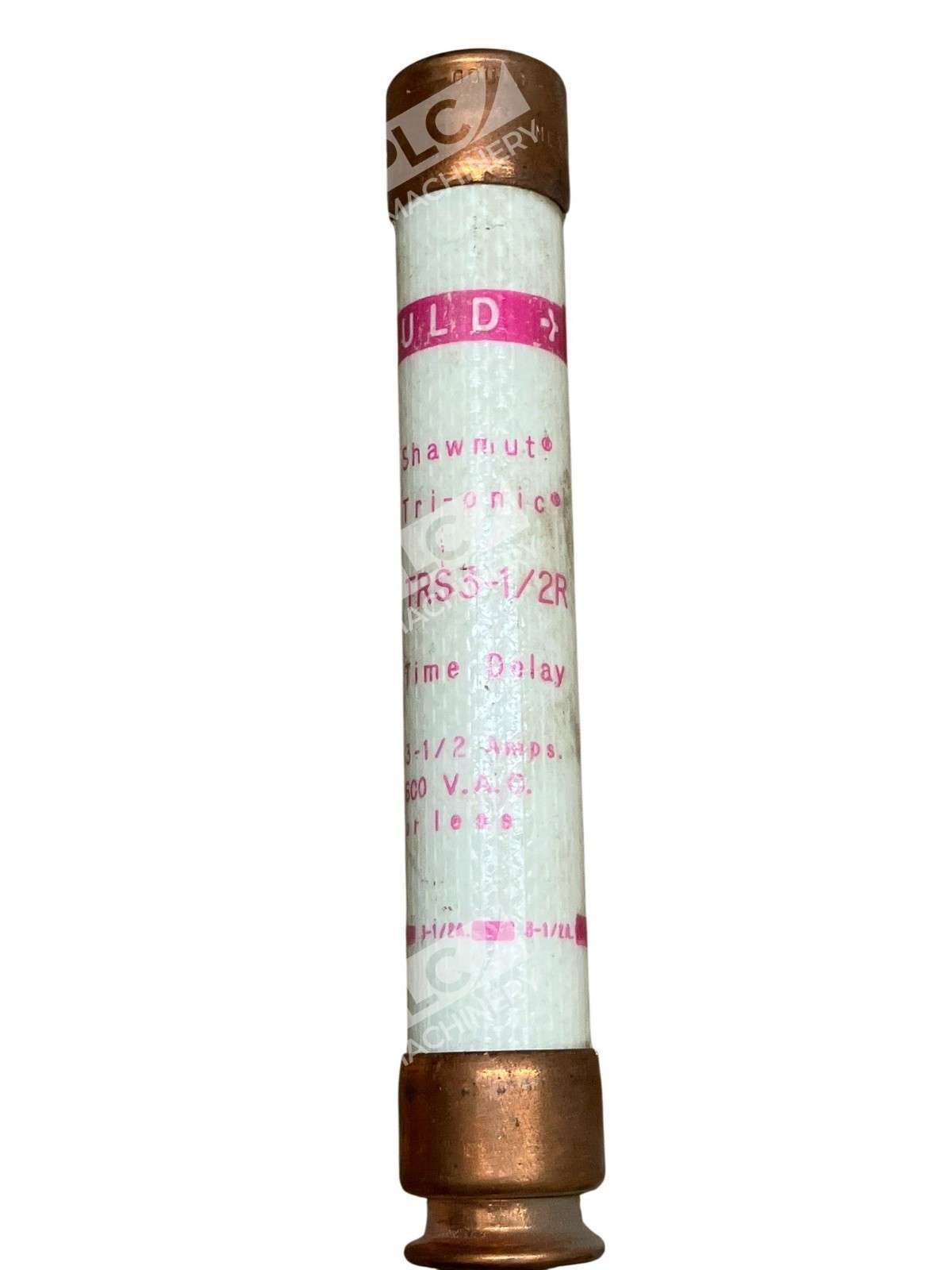 Gould Shawmut Tri-onic 600V 3-1/2A Time Delay Fuse TRS3-1/2R