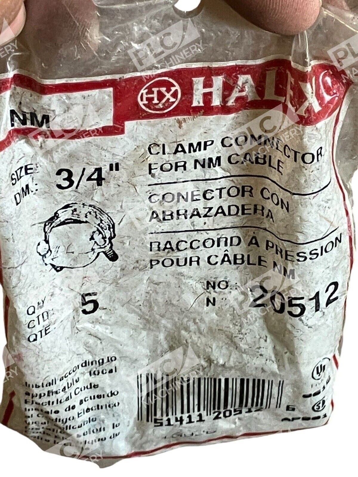 Halex 20512 3/4" (Box of 5) - Image 3