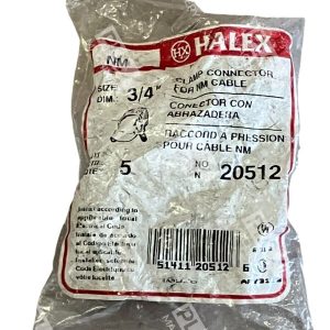 Halex 20512 3/4" (Box of 5)