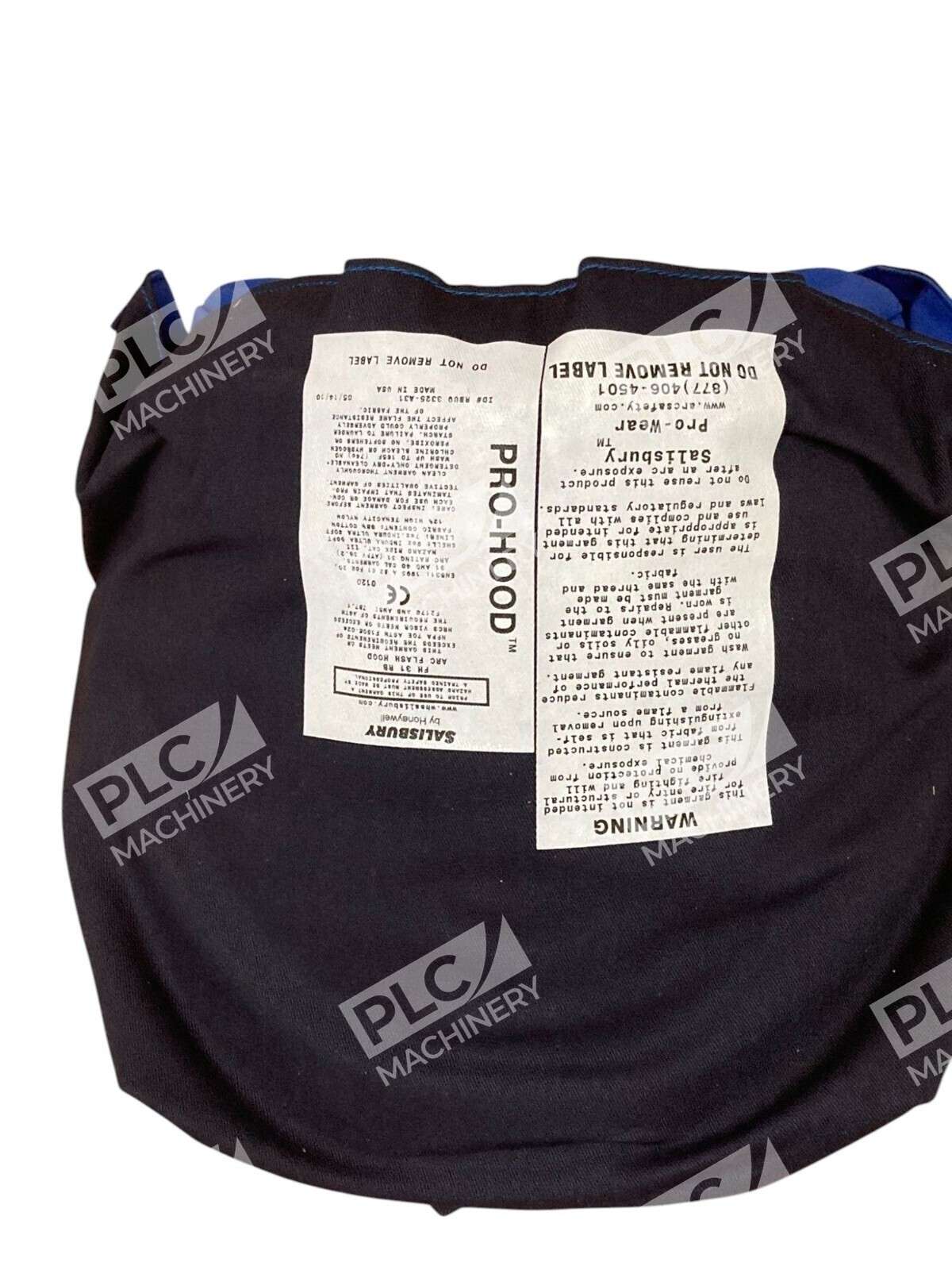 Honeywell Arc Flash 31 Cal Hood Salisbury Pro-Shield Pro-Hood FH31RB - Image 5