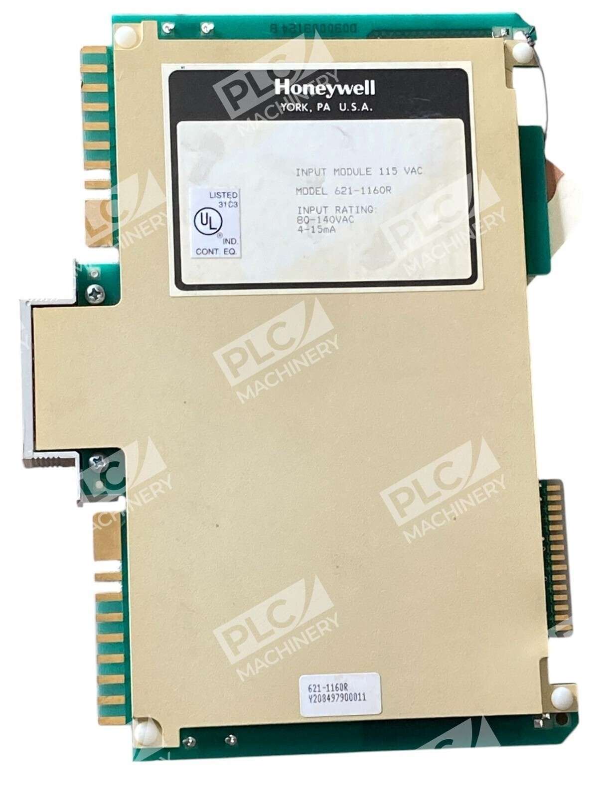 Honeywell Z208497900011 D030009124 B 115VAC 16 Point Input Module 621-1160R