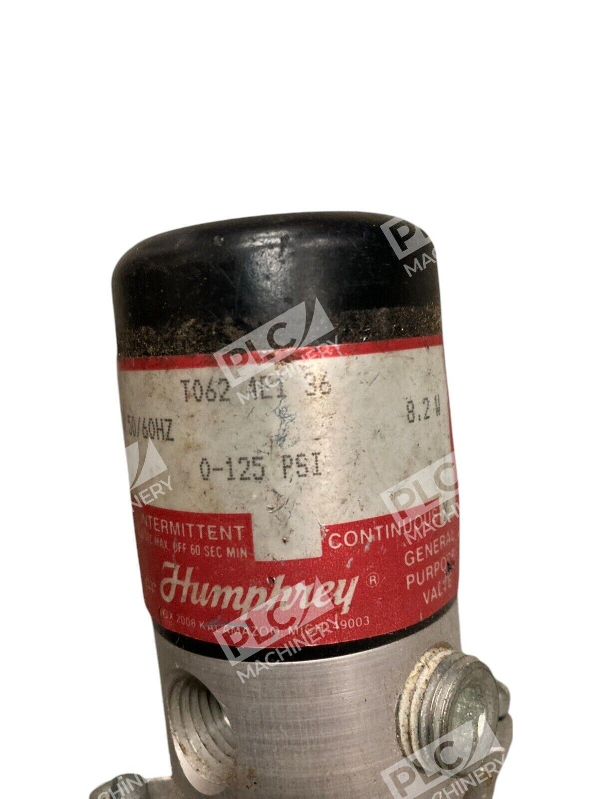 Humphrey 8.2W 0-125PSI Solenoid Valve T062 4E1 36 - Image 3