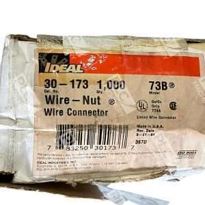 Ideal 73B Wire Nut Wire Connector 30-173 (Box of 1000)