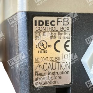 Idec Type 4X IP65 858T Control Box FB 226504387144