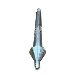 Industrial Machined Heavy Duty Threaded End Steel Shaft Axle Pointed Chisel 297938906634
