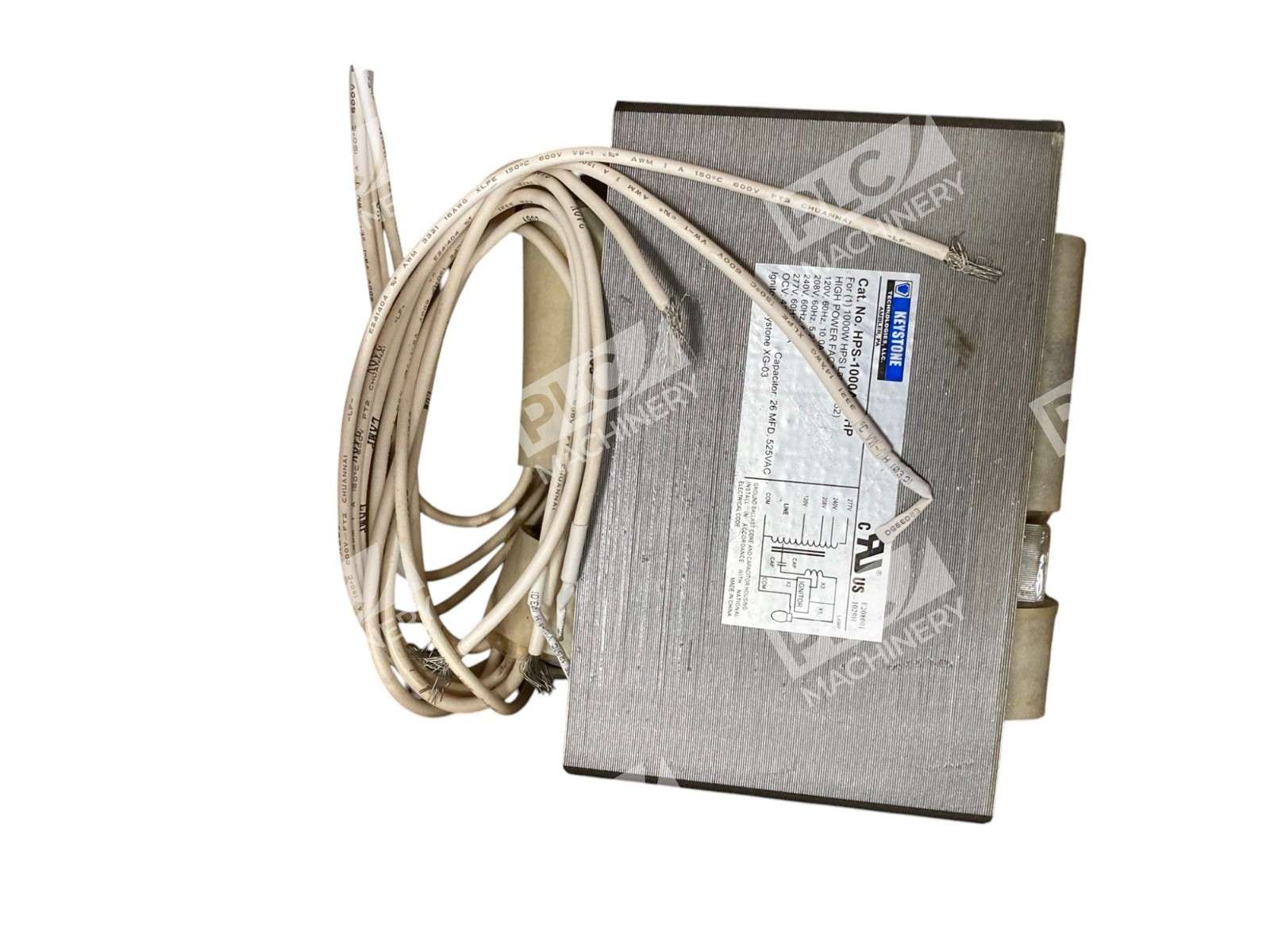 Keystone 1000W High Pressure Sodium Ballast Kit HPS-1000A-Q-KIT - Image 5