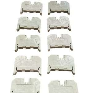 Lot of 10 Siemens 8WA1 201 Terminal Block