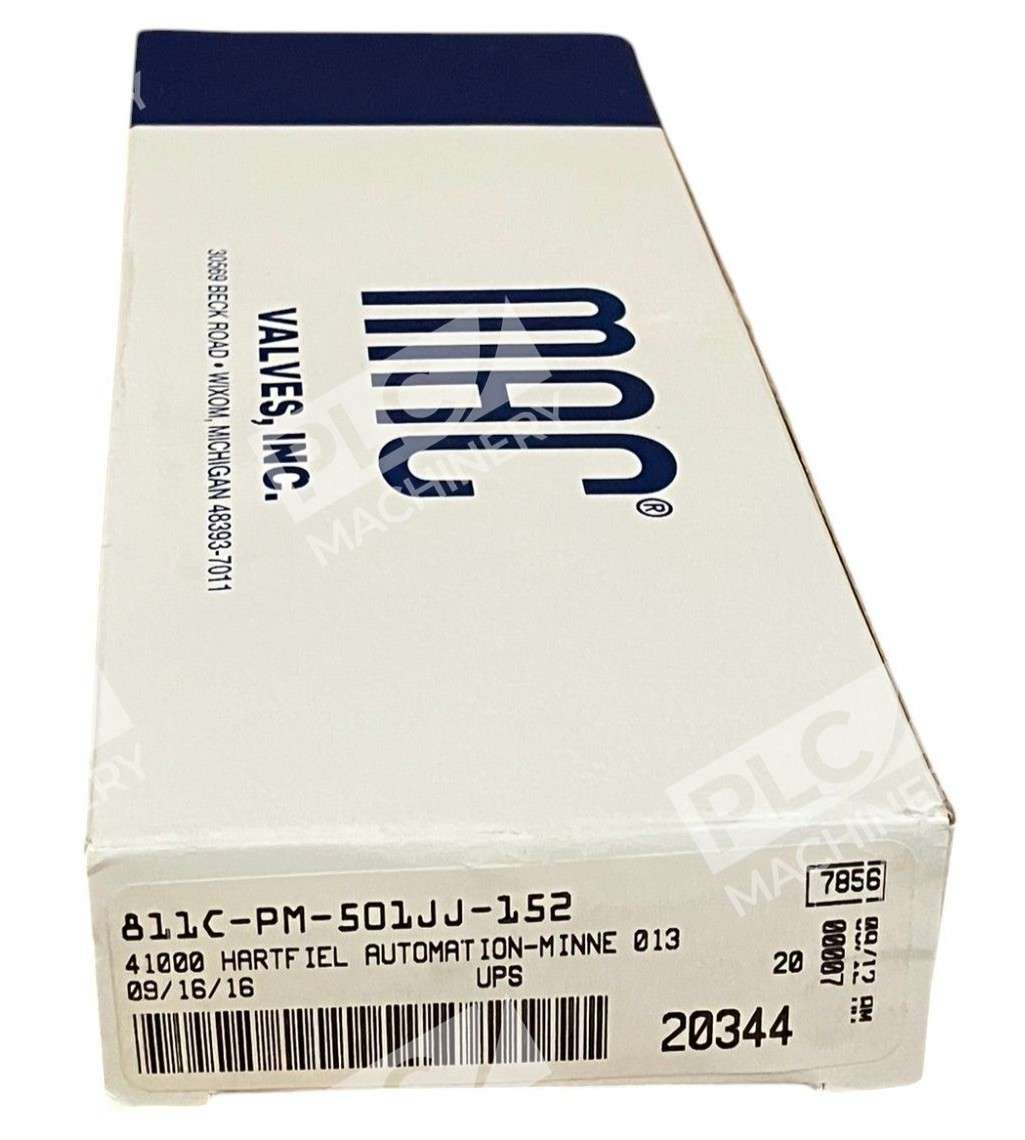MAC Valves Solenoid Valve 811C-PM-501JJ-152
