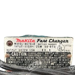 Makita 115V 25W 50 60Hz 72VDC 15A Fast Charger DC7010 w Battery 226658181424