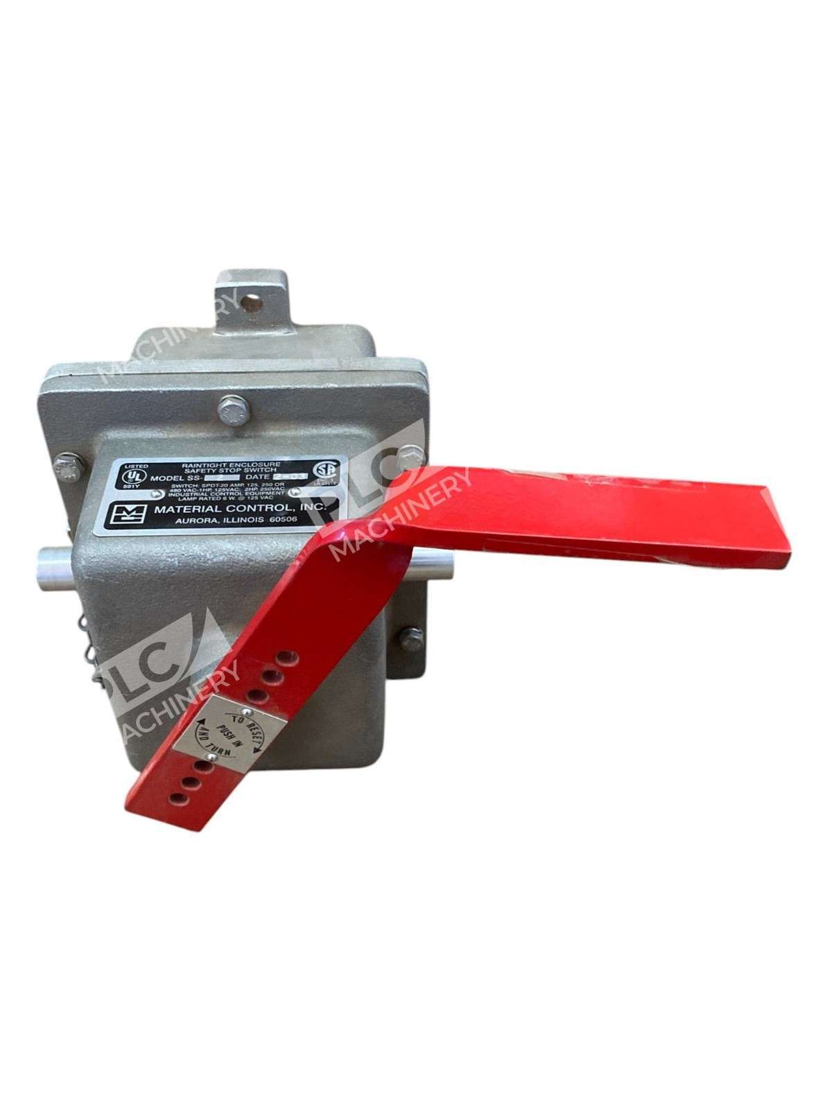 Material Control SS-2 Raintight Enclosure Safety Stop Switch - Image 10