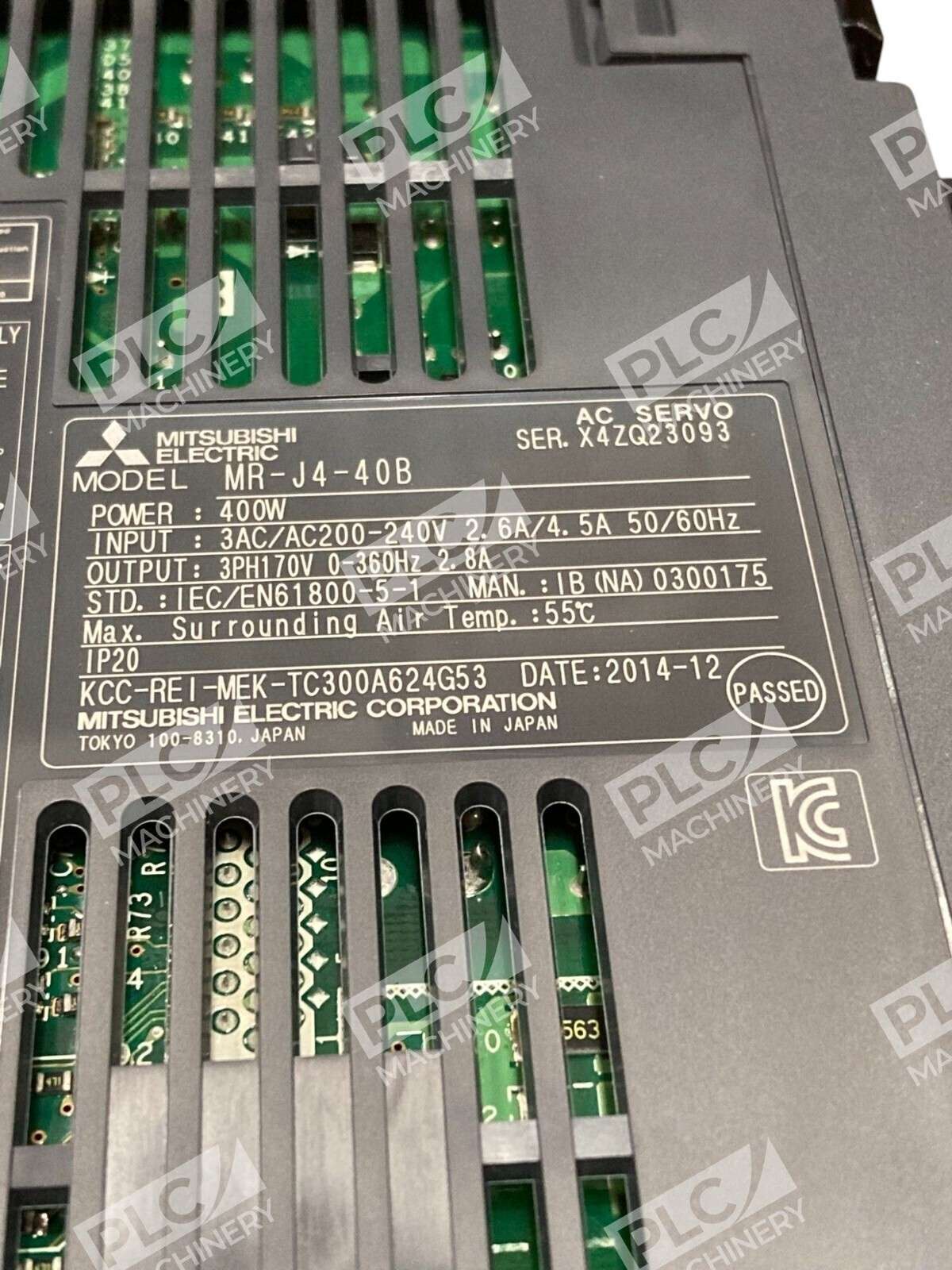 Mitsubishi MR-J4-40B 400W AC Servo Drive 3AC 200-240V Industrial Automation - Image 4