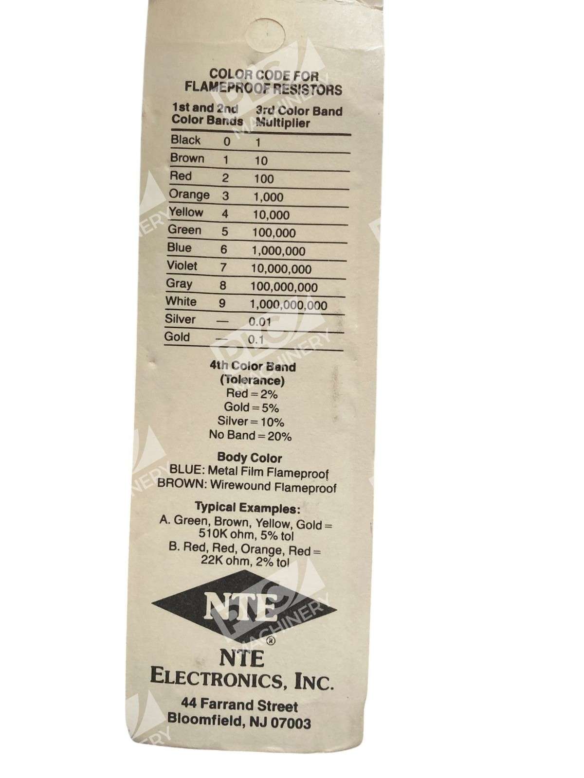 NTE NTE25W1D5 Flameproof Wirewound Ceramic Power Resistor 1.5Ω 25W 5% Lots of 9 - Image 7