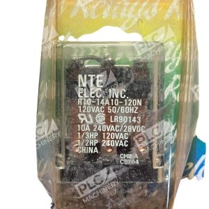 NTE R10 14A10 120N 120VAC 28VDC 10A 3PDT Relay 226985496394